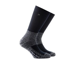 Rohner Trekkingsocke Fibre Tech marineblau/grau - 1 Paar