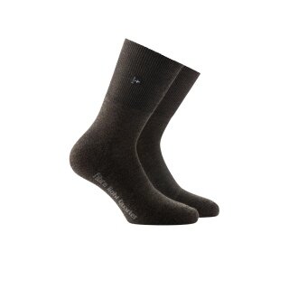 Rohner Wandersocke Fibre Light Quarter (Mischgewebe) braun - 1 Paar
