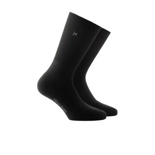 Rohner Wandersocke Fibre Light SupeR (Merinowolle) schwarz - 1 Paar