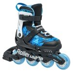 Rollerblade Inline Skates Microblade SL (Rollen: 72mm/80A, Kugellager: SG3) schwarz/himmelwasser Kinder