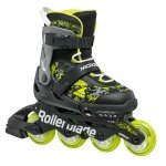 Rollerblade Inline Skates Microblade SL (Rollen: 72mm/80A, Kugellager: SG3) schwarz/lime Kinder