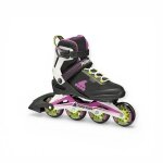 Rollerblade Inline Skates Macroblade 80 (Rollen: 80mm/82A, Kugellager: SG5) schwarz/fuchsia Damen