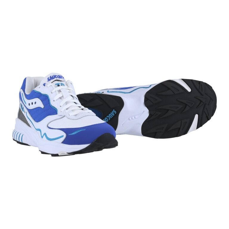 Saucony Sneaker 3D Grid Hurricane weiss/blau Herren