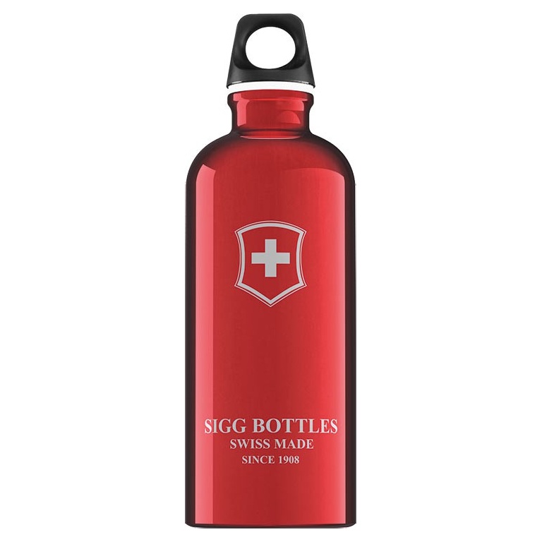 SIGG Trinkflasche Swiss Emblem 600ml rot