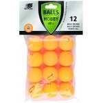 Sunflex Tischtennisball Hobby (Plastikball 40+) orange 12er Clip-Beutel