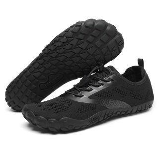 Saguaro Barfussschuhe Smart I (flexible Sohle, breite Zehenbox) schwarz