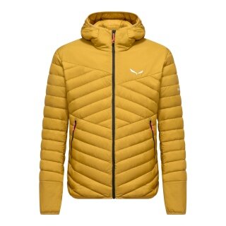 Salewa Daunenjacke Brenta (windbeständig und wasserabweisend) 2025 olivegelb Herren
