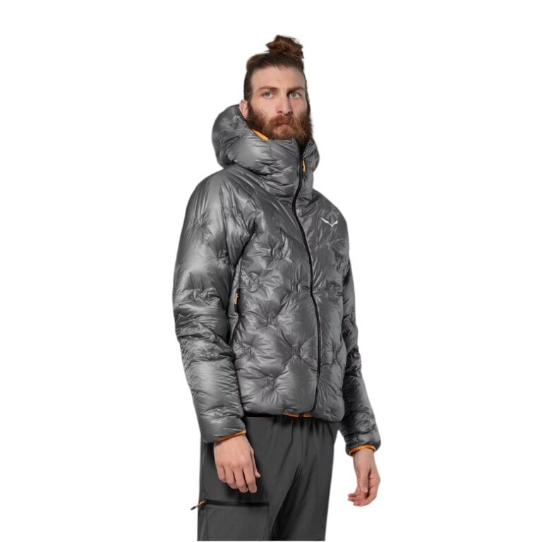Salewa Winter-Daunenjacke NXT RDS Down (sehr warm, leicht, kompakt verstaubar) grau/schwarz Herren