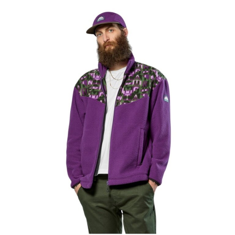 Salewa Fleecejacke Eagle Anniversary Full Zip (warm, weiches Material) plum/violett Herren