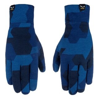 Salewa Liner-Handschuh Ortles Cristallo (warm und atmungsaktiv) - navyblau/camou