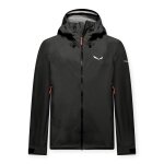Salewa Wander-Hardshelljacke Ortles PTX 3L (wasserdicht, winddicht) schwarz Herren