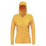 Salewa Isolations-Hybridjacke Ortles TirolWool Responsive Hybrid (warm, wasserabweisend) gelb Damen