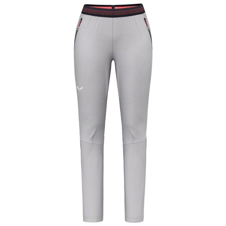 Salewa Wander-Softshellhose Pedroc 2 Durastretch Hybrid Pant (strapazierfähig, wasserabweisend) lang grau Damen