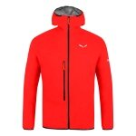 Salewa Softshelljacke Agner 2 3L Powertex (winddicht, wasserdicht, komprimierbar) flamerot Herren