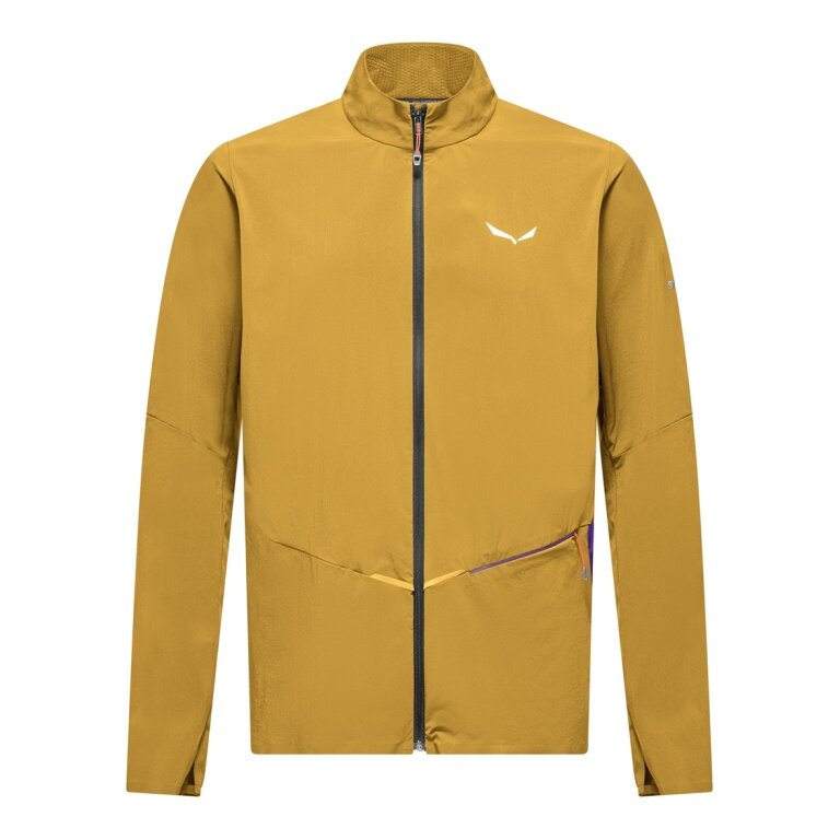 Salewa Softshelljacke Pedroc DST Light (leicht, atmungsaktiv) gelb Herren