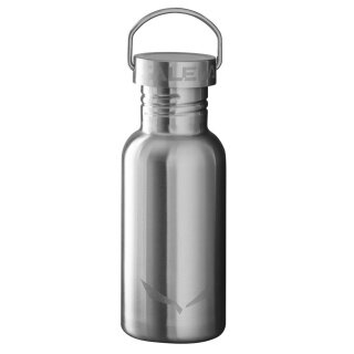 Salewa Trinkflasche Aurino Edelstahl (leicht, robuste Material) 500ml silber