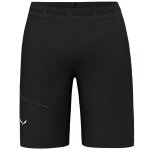 Salewa Trekking-Wanderhose Puez 4 Short (4-Wege-Stretch) kurz schwarz Herren
