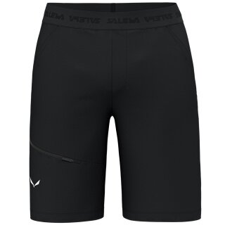 Salewa Trekking-Wanderhose Puez 4 Short (4-Wege-Stretch) kurz schwarz Herren