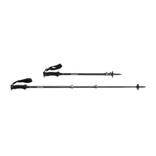 Salewa Wanderstöcke Puez Aluminum Pro Poles (Teleskopstocke, leicht, höhenverstellbar) schwarz - 2 Stück