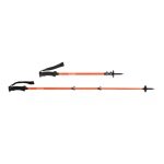 Salewa Wanderstöcke Puez Aluminum Pro Poles (Teleskopstocke, leicht, höhenverstellbar) orange - 2 Stück
