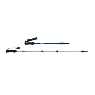Salewa Wanderstöcke Puez Aluminum Pro Poles (Teleskopstocke, leicht, höhenverstellbar) weiss/blau - 2 Stück