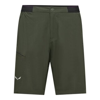 Salewa Wanderhose Pedroc Cargo 4 DST Short (atmungsaktiv, leicht) kurz olivegrün Herren