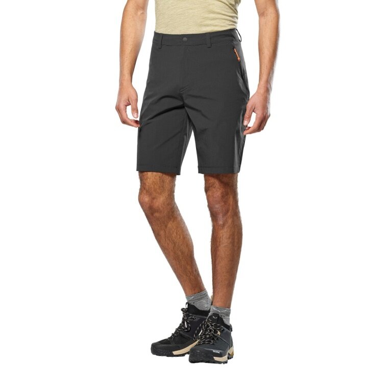 Salewa Softshell-Wanderhose Puez Talveno DST (4-Wege-Stretch, schnelltrocknend) kurz schwarz Herren