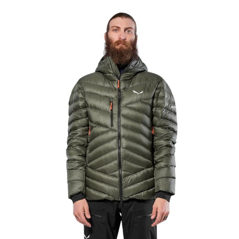Salewa Daunenjacke Ortles Medium 3 RDS (warm, wasser-windabweisend, komprimierbar) grün Herren