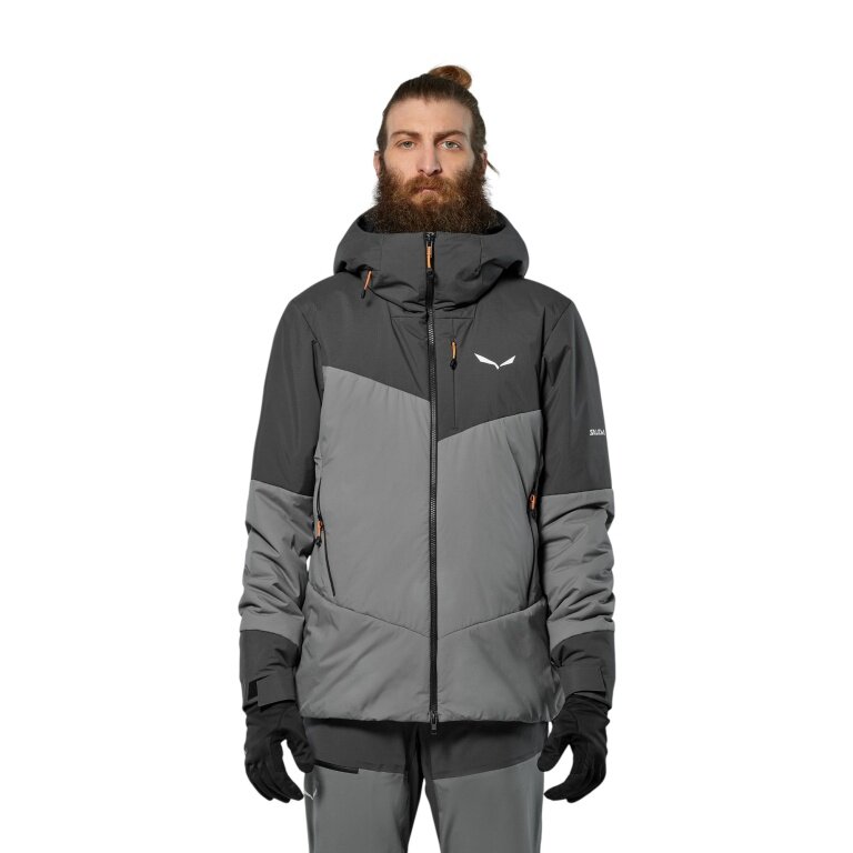 Salewa Winter-Isolationsjacke Ortles TirolWool Air HD (Bergsteigen, Wollisolierung) grau Herren