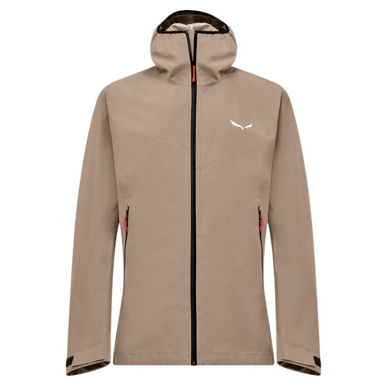 Salewa Wanderjacke Puez Gore-Tex 3-Lagen EPE (Hardshelljacke, winddicht, wasserdicht) sandbraun Herren