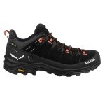 Salewa Wanderschuhe Alp Trainer 2 GTX (Alpine, Wildleder, wasserdicht) schwarz/onyx Damen