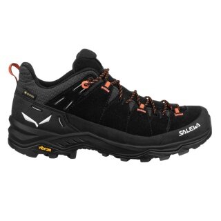Salewa Wanderschuhe Alp Trainer 2 GTX (Alpine, Wildleder, wasserdicht) schwarz/onyx Damen