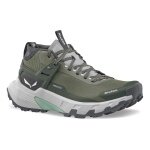 Salewa Wanderschuhe Pedroc 2 MID PTX (Speed-Hiking, wasserdicht) dunkelgrün/grau Damen