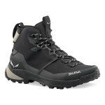 Salewa Wanderschuhe Puez 2 Mid Powertex (Trekking, wasserdicht, atmungsaktiv) schwarz Damen