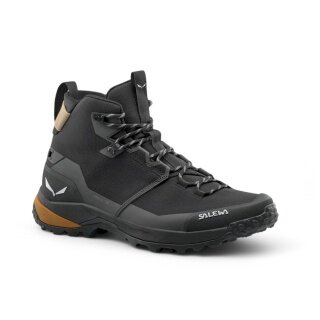 Salewa Wanderschuhe Puez 2 Mid PTX (Trekking, wasserdicht) schwarz Herren