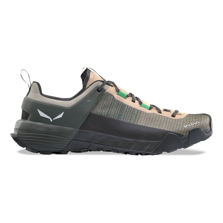 Salewa Wanderschuhe Wildfire NXT (Zustieg) olivegrün/sand Herren