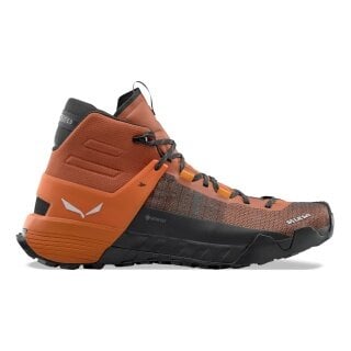 Salewa Wanderschuhe Wildfire NXT MID GTX (Zustieg/Speed-Hiking, wasserdicht) orange/braun/schwarz Herren
