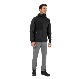 Salewa Wander-Winterjacke Pedroc 2 TirolWool Responsive Hybrid (winddicht, wasserabweisend) schwarz Herren