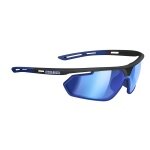 Salice Sonnenbrille Radbrille 018RW (Glasscheibe: Hydrophobic RW Blau) schwarz/blau - 1 Brille