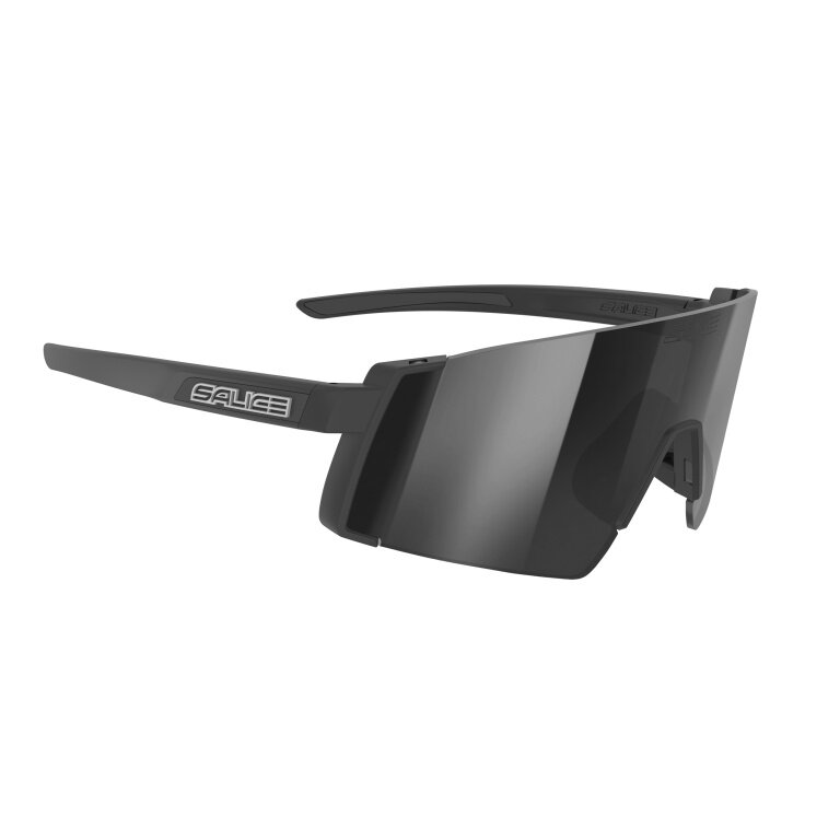 Salice Sonnenbrille Radbrille 027RW (Glasscheibe: Hydrophobic RW Schwarz) schwarz/schwarz - 1 Brille