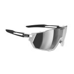 Salice Sonnenbrille Radbrille 029RW (Glasscheibe: Hydrophobic RW Silber) weiss/silber - 1 Brille