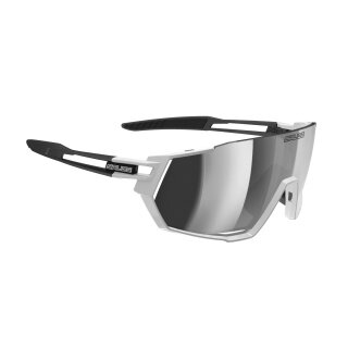 Salice Sonnenbrille Radbrille 029RW (Glasscheibe: Hydrophobic RW Silber) weiss/silber - 1 Brille