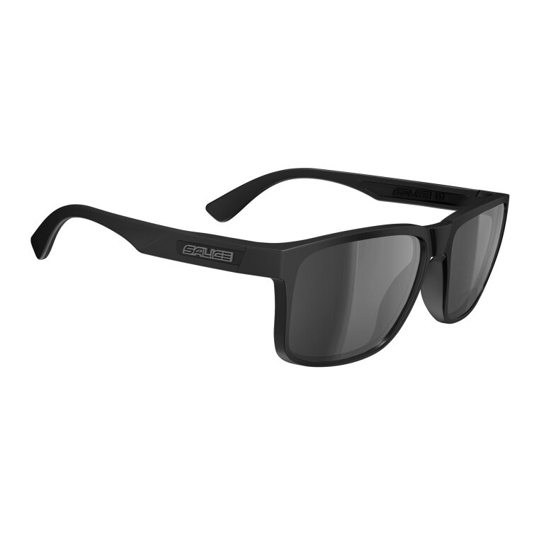 Salice Sonnenbrille 857RWP (Glasscheibe: Polarflex RWP Silber) schwarz/silber- 1 Brille