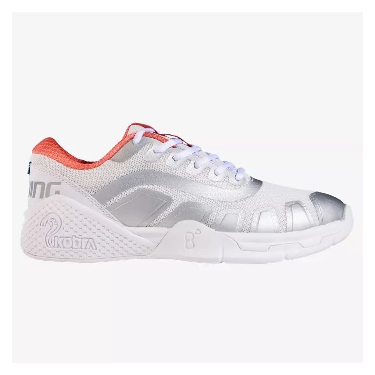 Salming Hallen-Indoorschuhe Recoil Kobra weiss/orange Damen