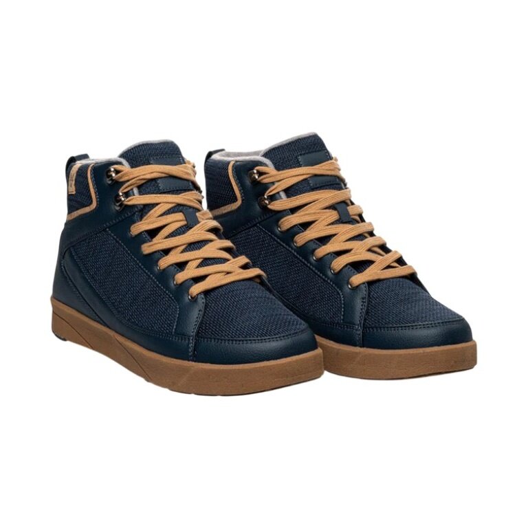 Saola Winterschuhe Machu Waterproof (wasserdicht, Fleecefutter) navyblau Herren