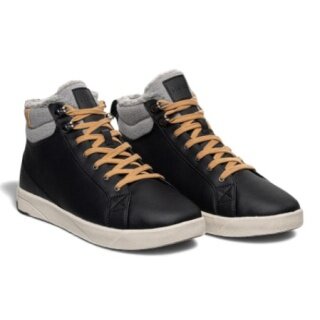 Saola Winterschuhe Bergen Warm (Leder, Fleecefutter) schwarz Herren