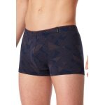 Schiesser Unterwäsche Boxershorts Long Life Soft Shorts Modal gemustert havanna braun - 1 Stück