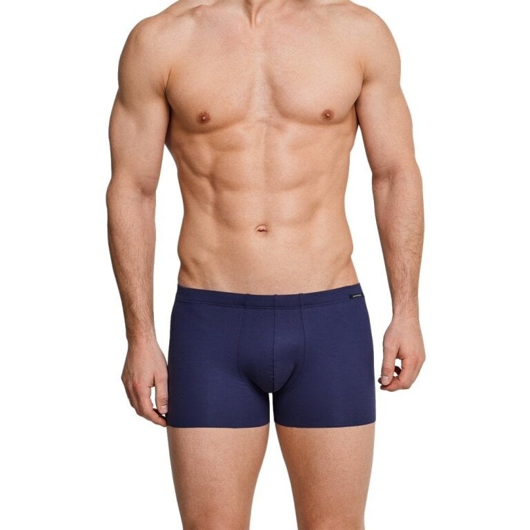Schiesser Unterwäsche Boxershorts Seamless Laser Cut 152833 blau Herren - 1 Stück