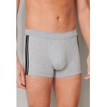 Schiesser Unterwäsche Boxershorts 95/5 Streifen grau Herren - 3 Stück