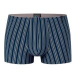 Schiesser Boxershorts Long Life Soft 183146 dunkelblau gestreift Herren - 1 Stück